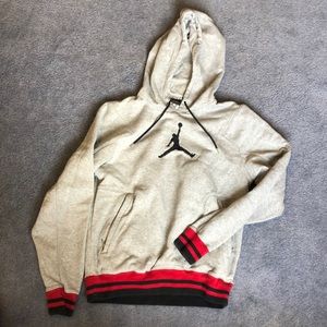 Air Jordan’s hooded sweatshirt